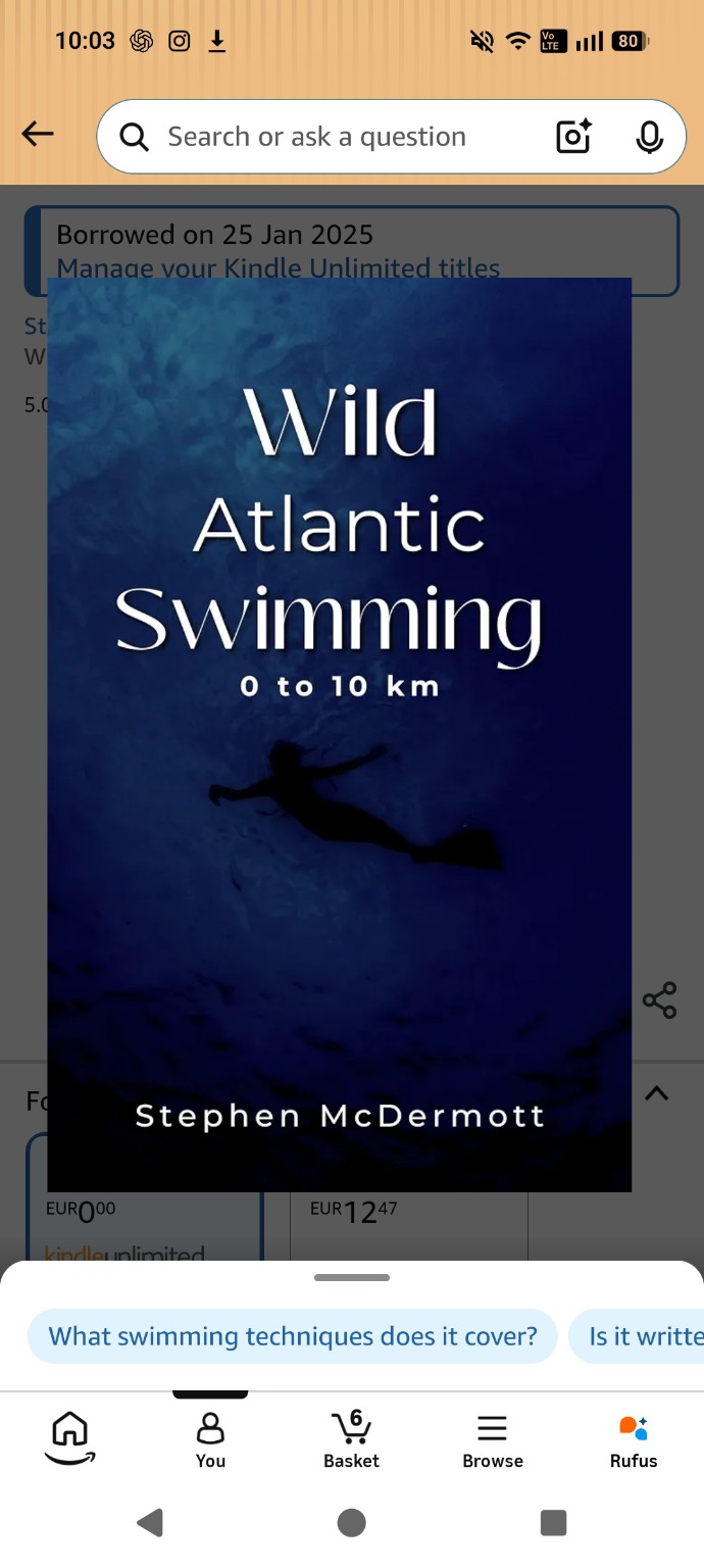 Wild Atlantic Swimming: 0 to 10 km by Stephen McDermott book cover
